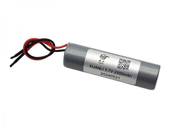 3.7V 2500mAh 18650 高温圆柱锂电池